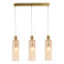 Zdjęcie produktu Lampa wisząca Piega 3 amber 3xE14