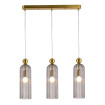 Lampa wisząca Piega 3 smoked 3xE14