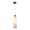 Lampa wisząca Piega 1 biała 1xE14