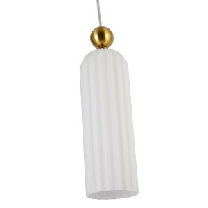 Lampa Piega LP-939/3L ze złotym wykończeniem i trzema oprawami E14