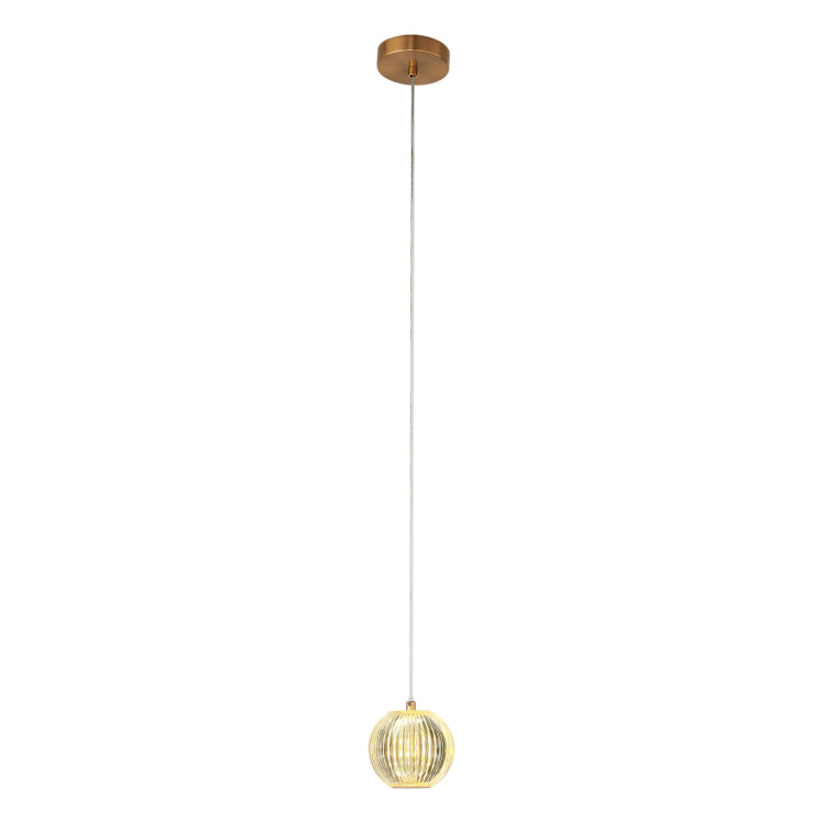 Lampa wisząca Brillant 1 złota LED CCT - 13720