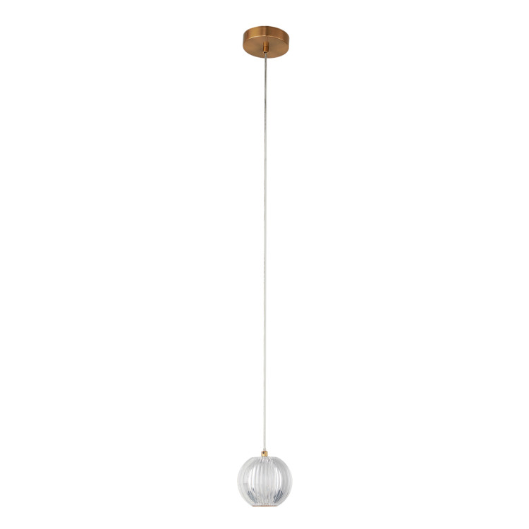 Lampa wisząca Brillant 1 złota LED CCT - 13724