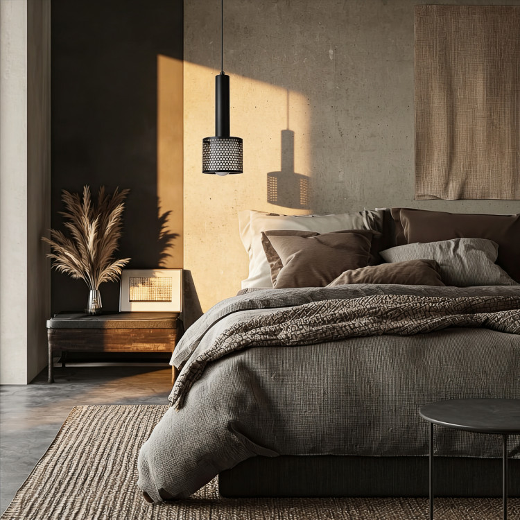 Lampa wisząca Amo czarna 1xE27 - 13735