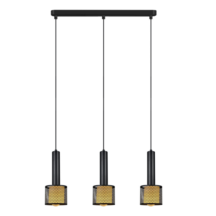 Lampa wisząca Amo czarna 3xE27 - 13741