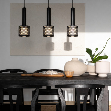 Lampa wisząca Amo czarna 3xE27