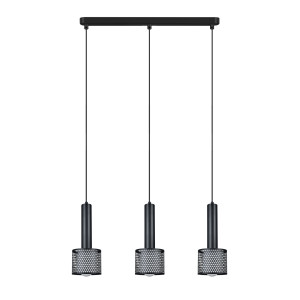 Lampa wisząca Amo czarna 3xE27