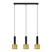 Lampa wisząca Amo czarno-złota 3xE27