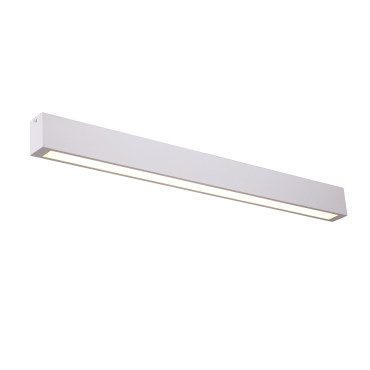 Lampa sufitowa Ibros duża LED CCT biała IP44 – widok frontowy
