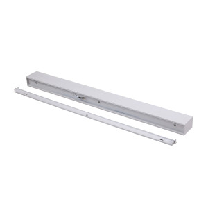 Smukła lampa natynkowa Ibros LED w kolorze białym