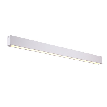 Lampa sufitowa Ibros XL LED CCT biała IP44 – widok frontowy