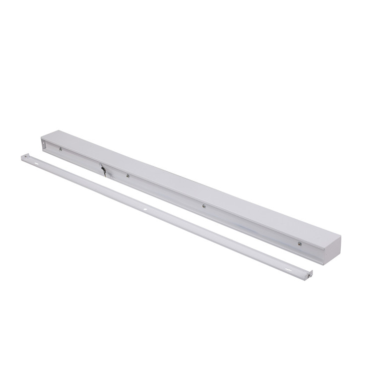 Lampa sufitowa Ibros XL LED 120 cm w aranżacji nowoczesnego wnętrza - 13803