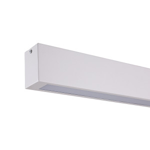Lampa sufitowa Ibros LED 63 cm w aranżacji nowoczesnego wnętrza