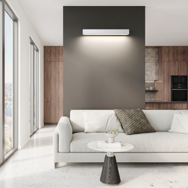 Kinkiet Ibros 93 cm biały IP44 LED 4000K