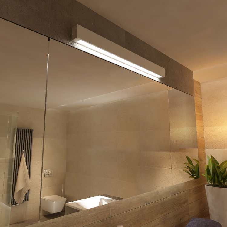 Kinkiet Ibros 93 cm biały IP44 LED 4000K - 13893