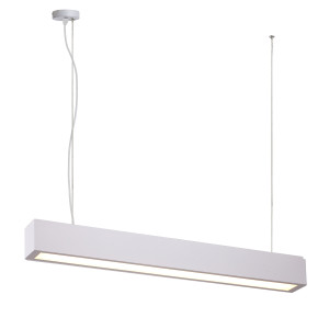 Lampa wisząca Ibros biała 24W IP20 LED CCT