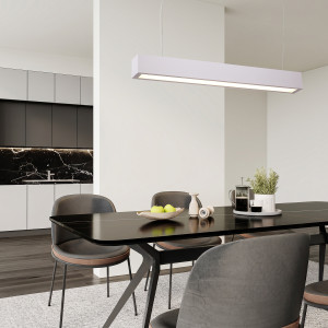 Lampa wisząca Ibros biała 24W IP20 LED CCT