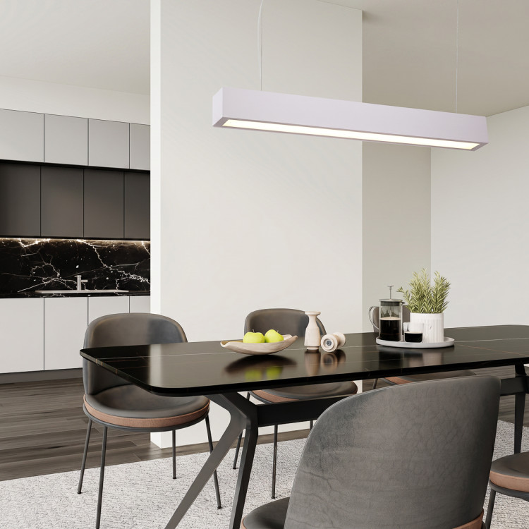Lampa wisząca Ibros biała 18W IP20 LED CCT - 13916