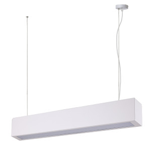 Lampa wisząca Ibros biała 18W IP20 LED CCT