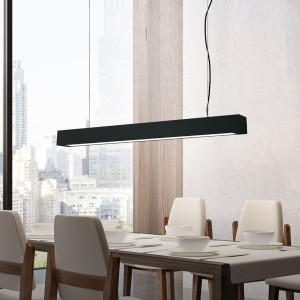 Lampa wisząca Ibros czarna 24W IP20 LED CCT