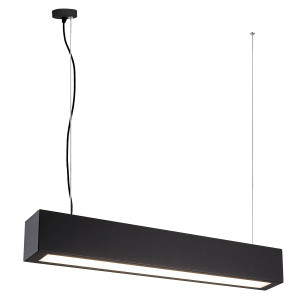 Lampa wisząca Ibros czarna 18W IP20 LED CCT