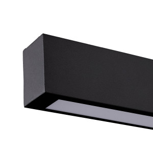 Lampa wisząca Ibros czarna 18W IP20 LED CCT