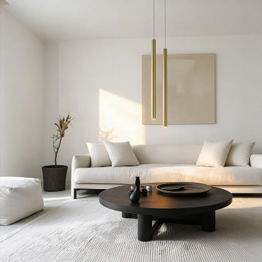 Lampa wisząca Lungo 1 złota 1xG9