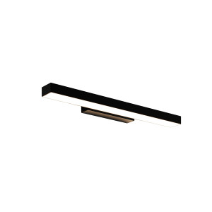 Kinkiet Aqua 42 cm czarny IP44 LED CCT