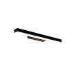 Kinkiet Aqua 42 cm czarny IP44 LED CCT