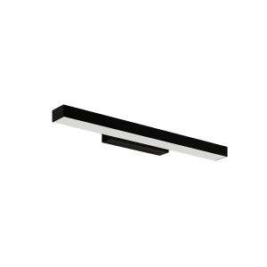 Kinkiet Aqua 42 cm czarny IP44 LED CCT