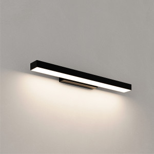 Kinkiet Aqua 42 cm czarny IP44 LED CCT