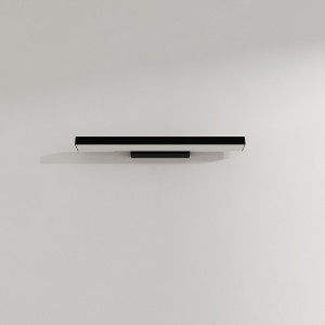 Kinkiet Aqua 42 cm czarny IP44 LED CCT