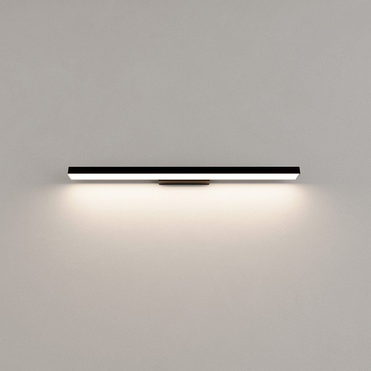 Kinkiet Aqua 66,5 cm czarny IP44 LED CCT - 13995