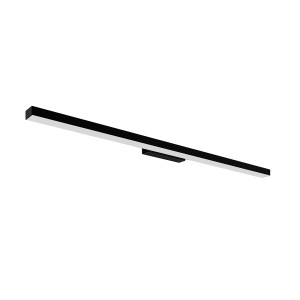 Kinkiet Aqua 92 cm czarny IP44 LED CCT