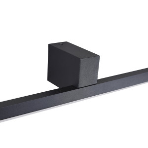 Kinkiet Nevada 90 cm czarny IP44 LED 4000K