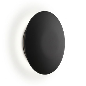 Plafon Platillo 26 cm czarny LED CCT