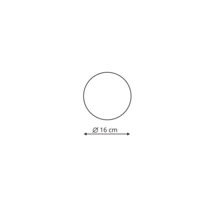 Plafon Platillo 16 cm złoty LED CCT - 14184