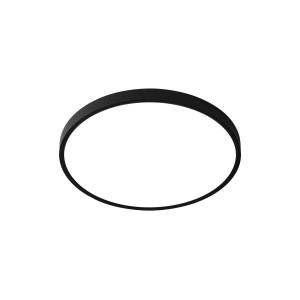 Plafon California 30 cm czarny LED CCT