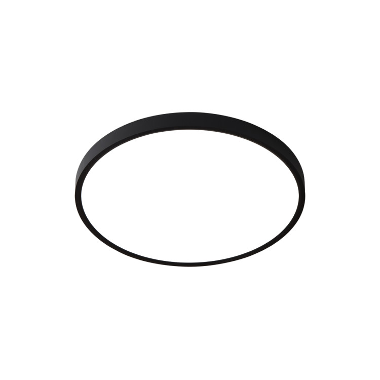 Plafon California 30 cm czarny LED CCT - 14238