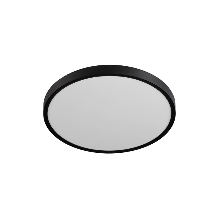 Plafon California 30 cm czarny LED CCT - 14242