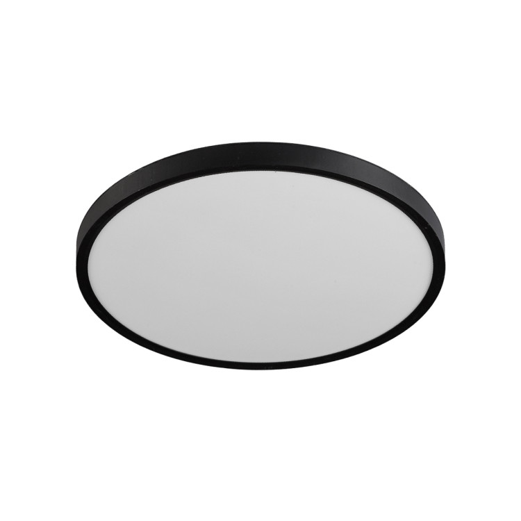 Plafon California 40 cm czarny LED CCT - 14266
