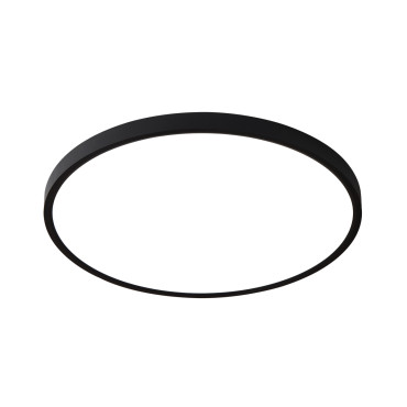 Plafon California 48 cm czarny LED CCT