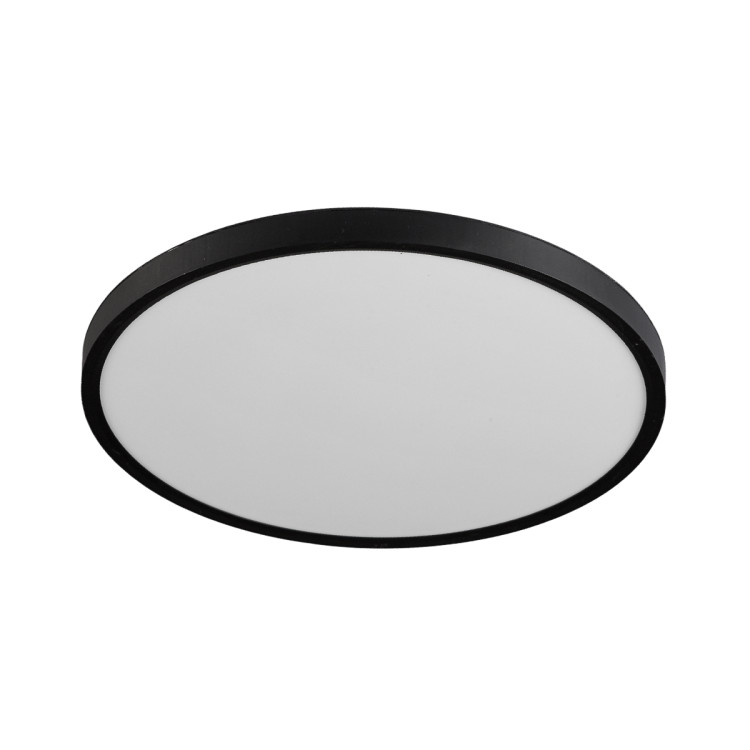 Plafon California 48 cm czarny LED CCT - 14313