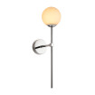 Kinkiet Piruleta chrom IP44 1xG9