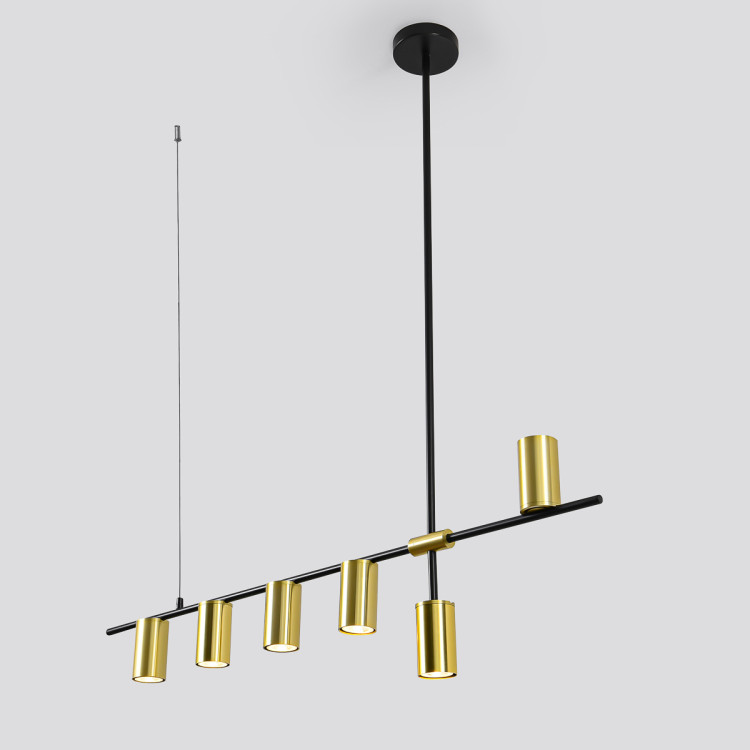 Lampa wisząca Arizona czarno - złota 6xGU10 - 14389