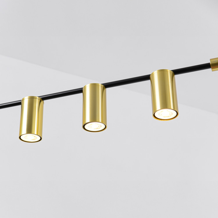 Lampa wisząca Arizona czarno - złota 6xGU10 - 14390