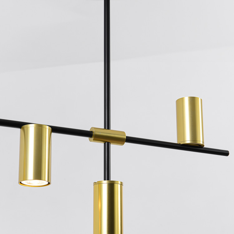 Lampa wisząca Arizona czarno - złota 6xGU10 - 14392