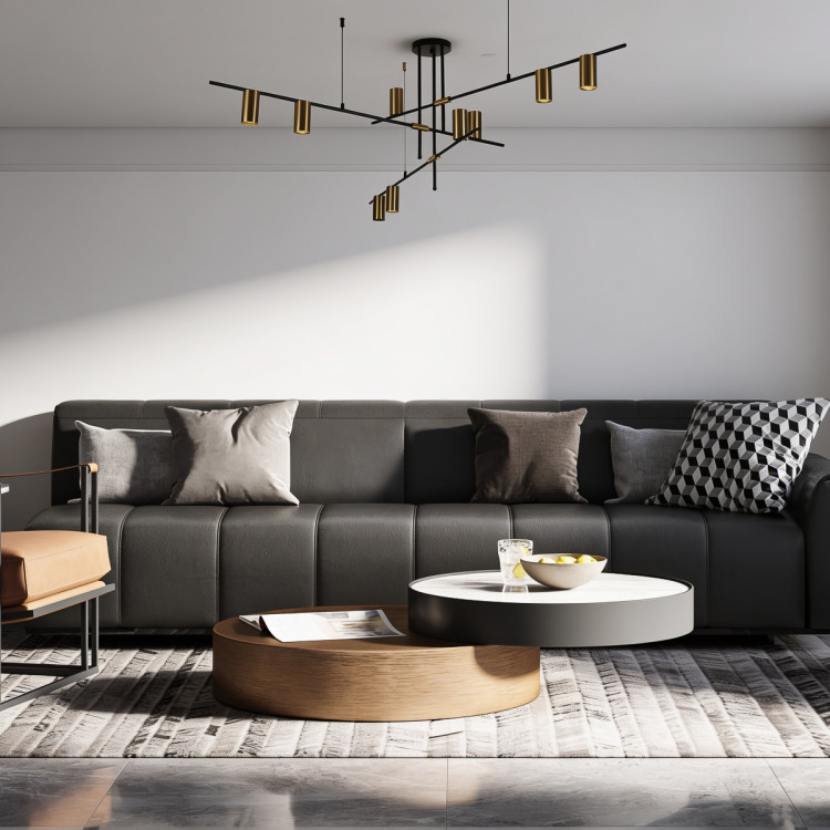 Lampa wisząca Arizona czarno - złota 9xGU10 - 14400
