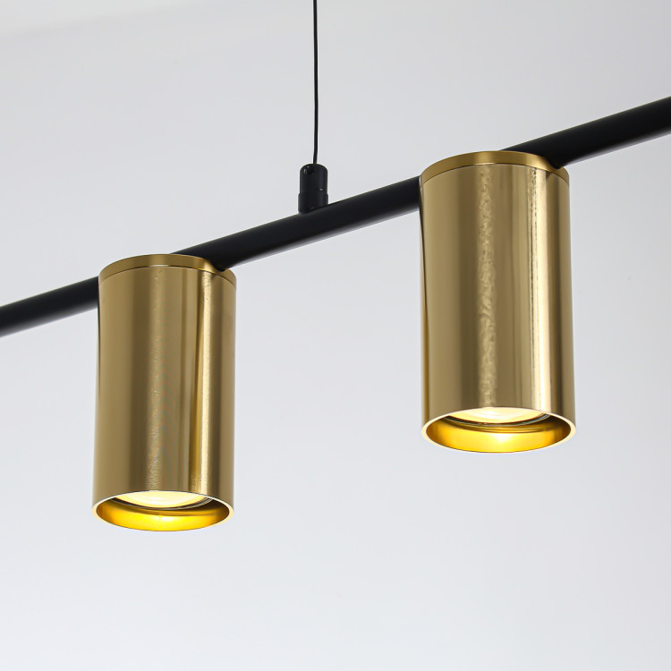 Lampa wisząca Arizona czarno - złota 9xGU10 - 14406