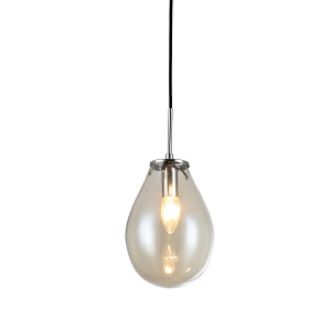 Lampa wisząca Fondi czarna 1xE14