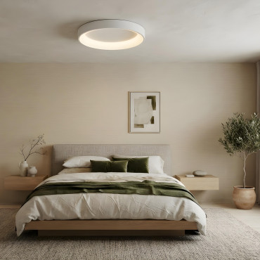 Plafon Georgia 60 cm biały LED CCT